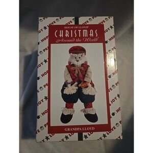 Vintage 1997  House of Lloyd- Christmas Around the World-Grandpa Lloyd  - Bunny